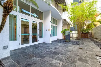 a front door of a house with a patio at Spectacular 2-Br Apartment 4 people 1107 in Miami