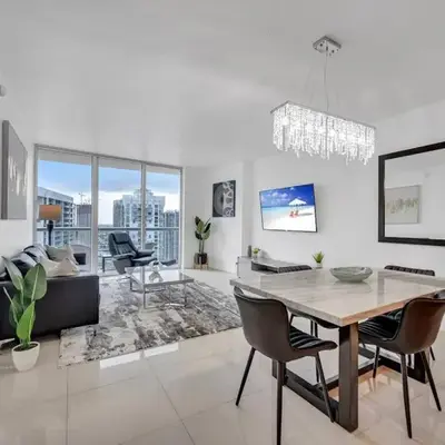 38th floor W residence with amenities