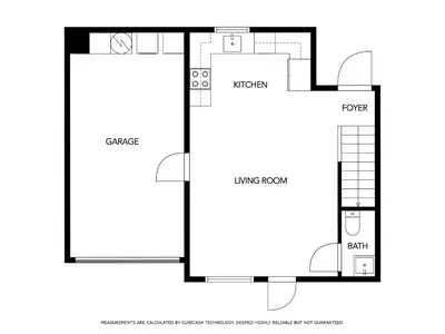a floor plan of a house at Sistrunk Shades Villas #3 - Brand New Townhomes Downtown Fort Lauderdale in Fort Lauderdale