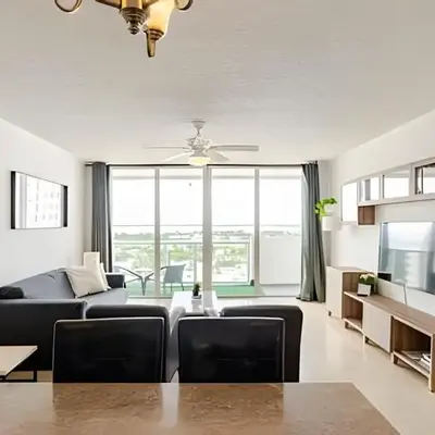 Pavilion -Amazing bay sunset-Miami Beach