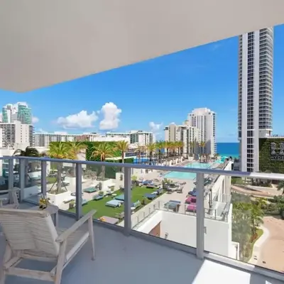 Wrap Around BalconyParadise Beach Amazing Pools