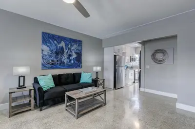 a living room with a couch and a table at Sunshine Manors 2013 A in Fort Lauderdale