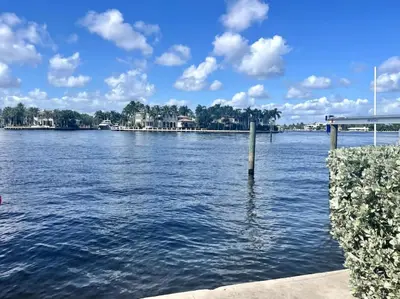 a view of a large body of water at Bayshore Breeze 4 in Fort Lauderdale