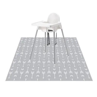 a white chair on a rug with a table at Las Olas Blvd Exclusive Apt with waterview in Fort Lauderdale