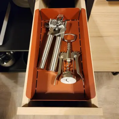 an orange box with a metal object in it at Private Home Studio Central Located in Miami 1 in Opa-locka