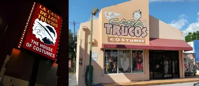 a store with a sign on the side of a street at Coco Sol 1 by MyMiamiStay in Miami