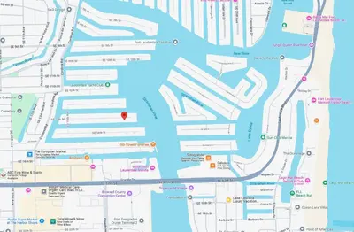 a map of the city of san francisco at Carlotta- New Construction Luxury Waterfront Villa in Fort Lauderdale