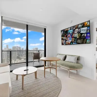 Stunning Condo with Free Parking on 46th Floor!
