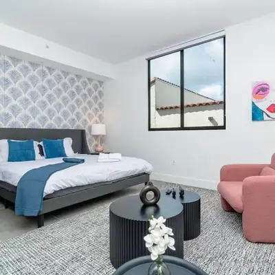 Beautiful 1BR in Little Havana Close with King Bed Near Brickell & Marlins Park