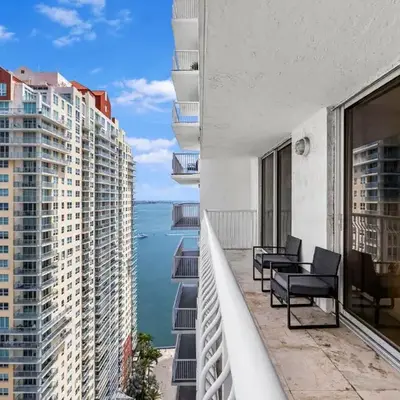 Enjoy of Beautiful City Views From This Condo