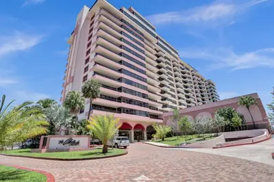 a rendering of the exterior of a building at Lovely 2BR condo with Resort Access, Gym and Pool 1608 in Miami Beach