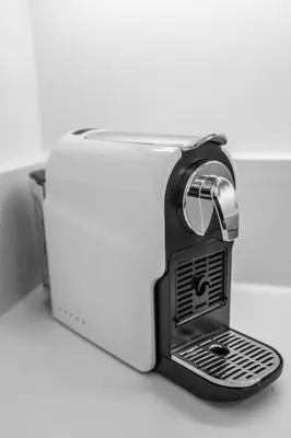 a toaster sitting on top of a white box at #208 Brand New 2BR -2BA near marlins stadium in Miami