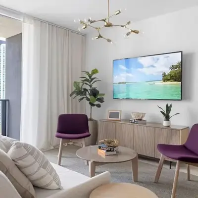 3002 Downtown Miami apt in front of Kaseya Center with Gym and Pool