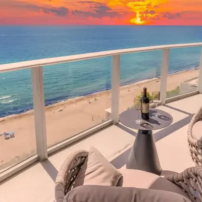 Beachfront Balcony Apartment Amenities