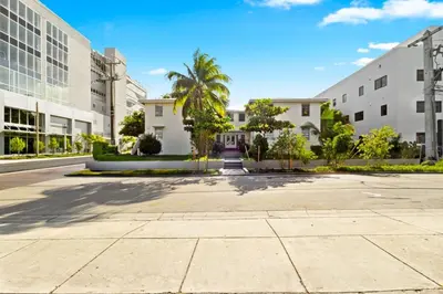 an empty street in a city with buildings at Little Havana 2BR – Near Brickell Midtown in Miami