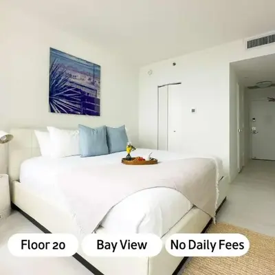 suite with amazing bayfront views