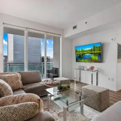 47th-Floor Brickell Condo with City Views and Pool