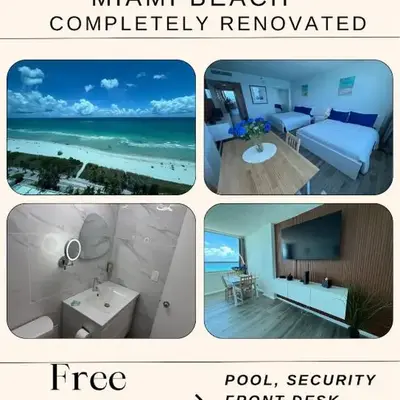 1701 - Studio Ocean Front Free Parking Pool