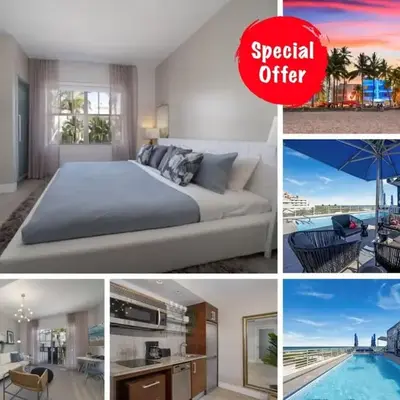Ocean Drive Retreat - Beach Access & Rooftop Pool