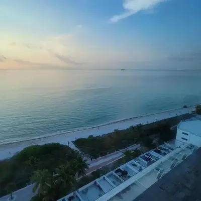 Amazing ocean view studio 14 floor Free parking