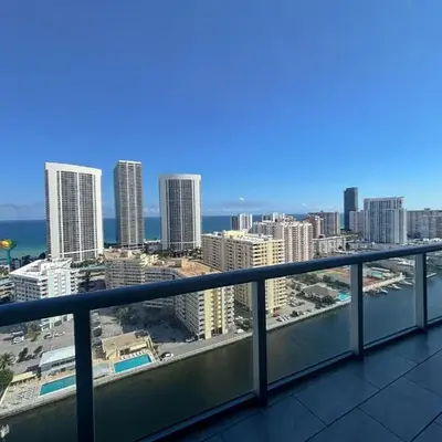 Luxury Ocean View Penthouse 2501 Hallandale Beach