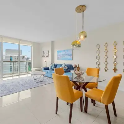 Luxury Waterfront W Hotel Condo Brickell Skyline Views