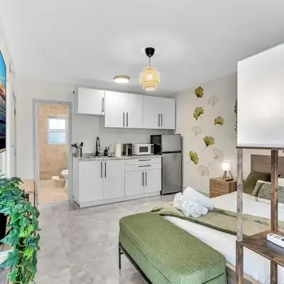 Santorini Blu Stylish Coastal Studio on the Beach