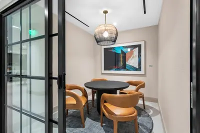 a dining room with a table and chairs at Central Downtown Miami at District 225 Luxury Residence in Miami