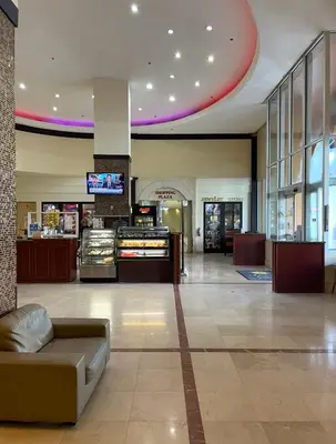 a lobby with a couch in the middle of a store at Direct Ocean View Condo,Balcony kitchen pool gym sauna valet parking direct beach access for perfect vacation in Sunny Isles Miami in Sunny Isles Beach