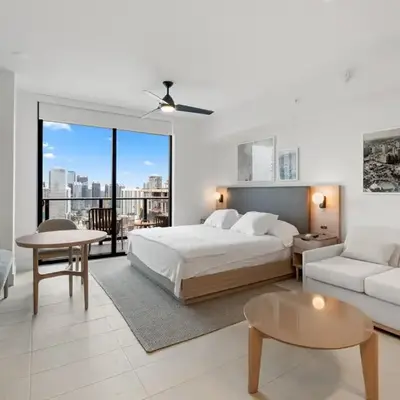 3512 Elegant Studio in Miami Downtown with a Pool and a 24-7 Gym