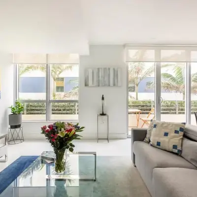 Beachfront Bentley Hotel One Bedroom Suite with Balcony and Beach access