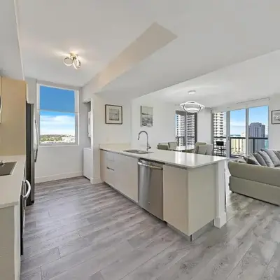 Three-Bedroom Beachwalk Resort Apartment