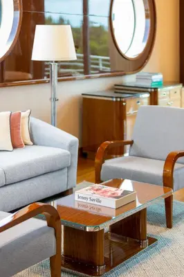 a living room with a couch and a coffee table at Mr. C Miami - Coconut Grove in Miami