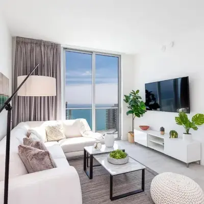 Penthouse 2 Terraces Ocean Views Beach Access
