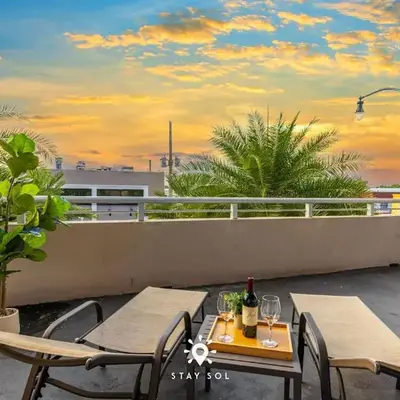 Modern Resort - Terrace - Up To 6 - Near Beach
