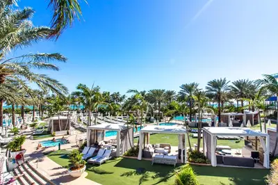 a view of the pool at the resort at FB Miami Beach Tresor Private Luxury Suites in Miami Beach