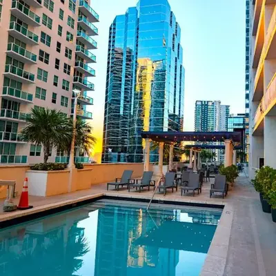 Two Bedroom Oceanview Apartment in Brickell