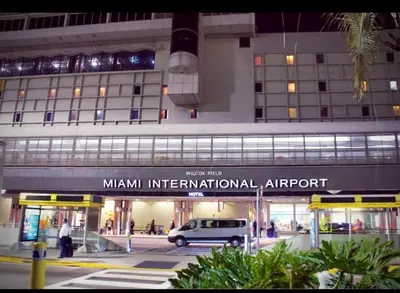 a building with a van parked in front of it at Pretty Private Room, near the Airport - Free parking - 01 in Miami