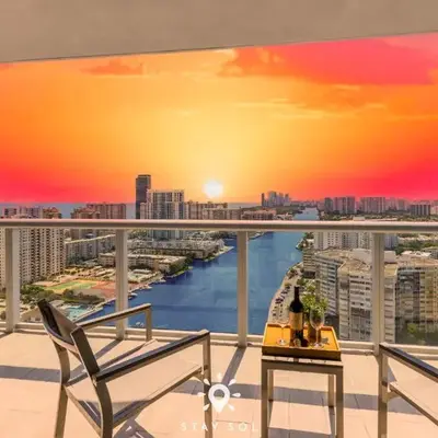 Infinite View - Balcony - Pool - Gym - Near Beach