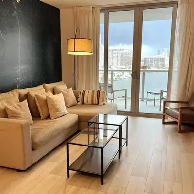 Premium Oceanview Living Full Kitchen & Miami Chic Vibes -14 A