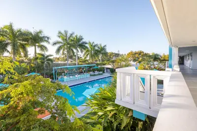 a view of the pool at the resort at The Vagabond Hotel Miami in Miami