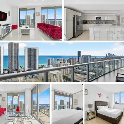 Spacious VIP Penthouse with Ocean & Intracoastal Views